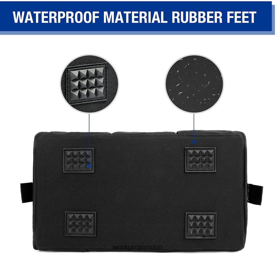 WORKPRO Bolsa de herramientas de 14 pulgadas, organizador de herramientas con múltiples bolsillos y correa para el hombro ajustable útil almacenamiento V82RH231
