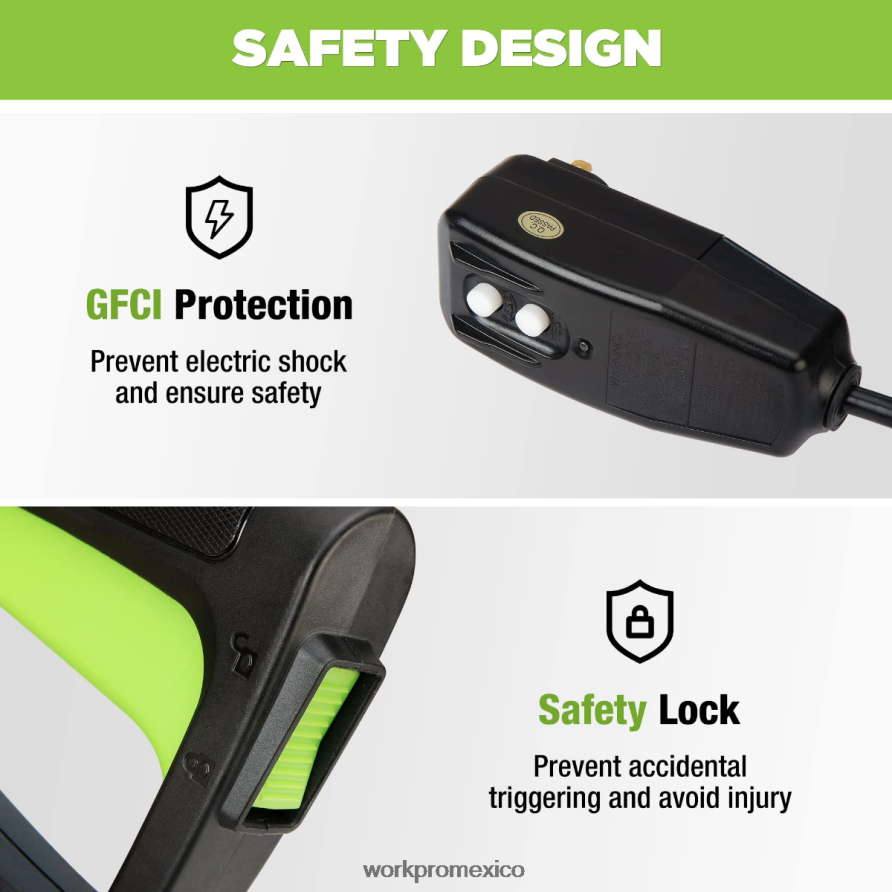 WORKPRO Lavadora eléctrica compacta de alta presión de 1900 psi máx. 1,8 gpm y 12 amperios útil herramienta V82RH2299