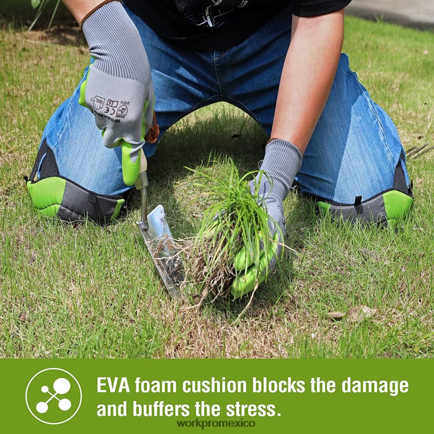 WORKPRO rodilleras para suelos de jardín con relleno de espuma útil herramienta V82RH2272
