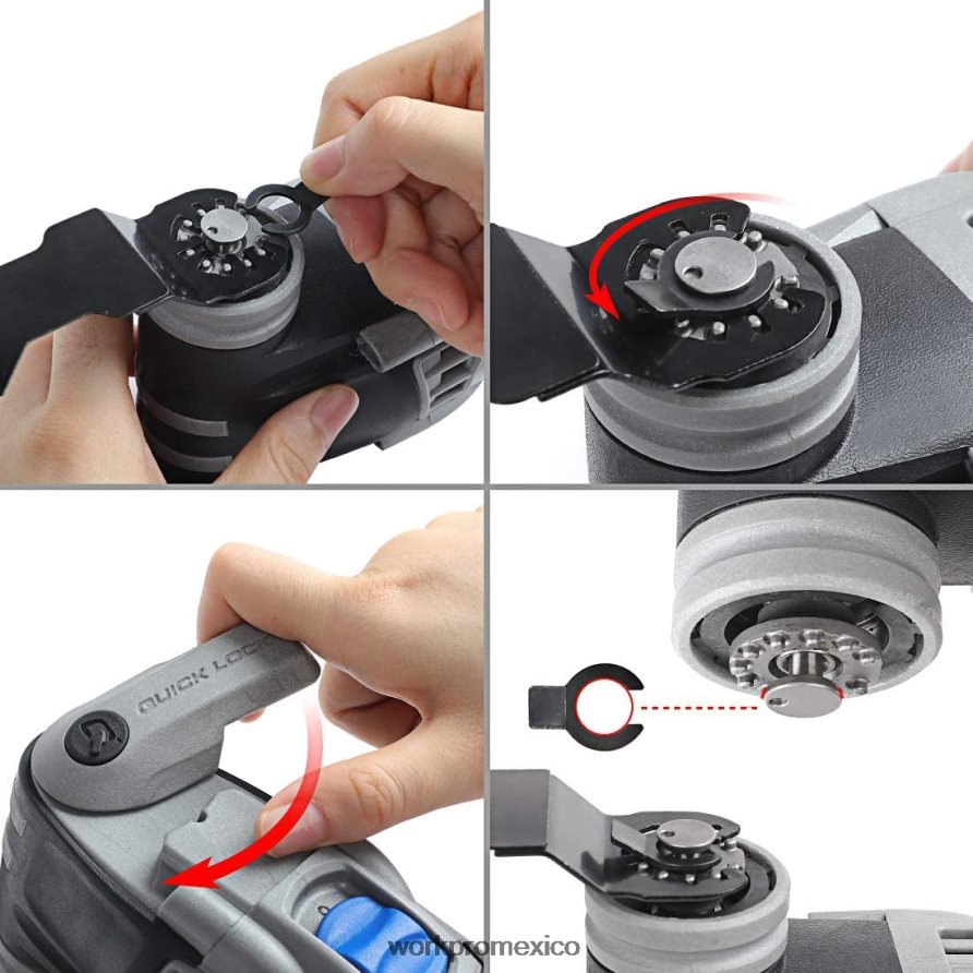 WORKPRO Juego de 23 hojas de sierra oscilantes para metal/madera. útil herramienta V82RH2194