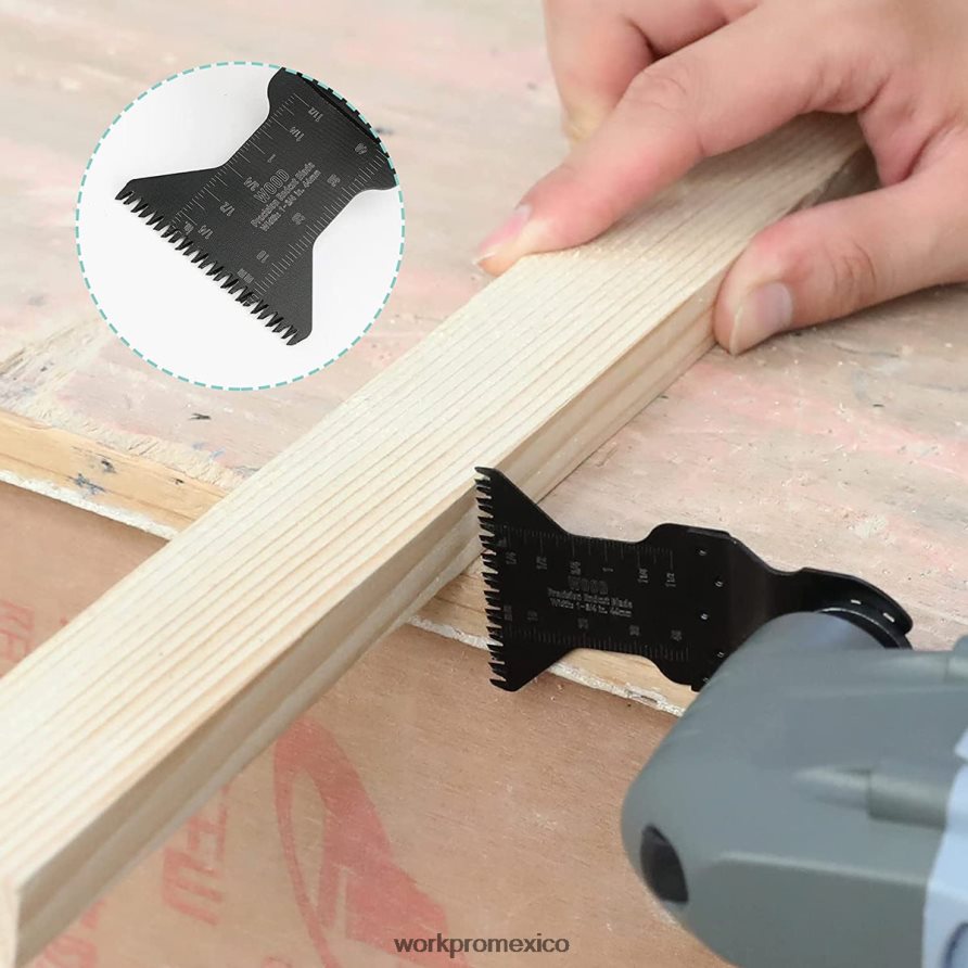 WORKPRO Juego de 23 hojas de sierra oscilantes para metal/madera. útil herramienta V82RH2194