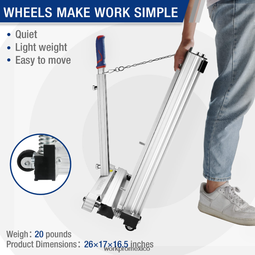 WORKPRO cortador de piso de vinilo laminado útil herramienta V82RH2159