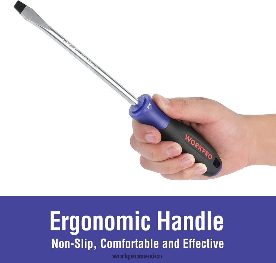 WORKPRO Juego de destornilladores magnéticos, 16 piezas de destornilladores de precisión Phillips ranurados Torx con magnetizador. nuevo herramienta V82RH298