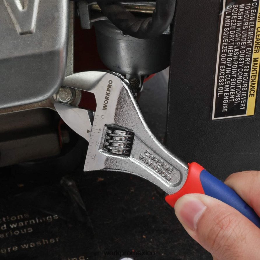 WORKPRO Juego de llaves ajustables de 3 piezas moderno herramienta V82RH283