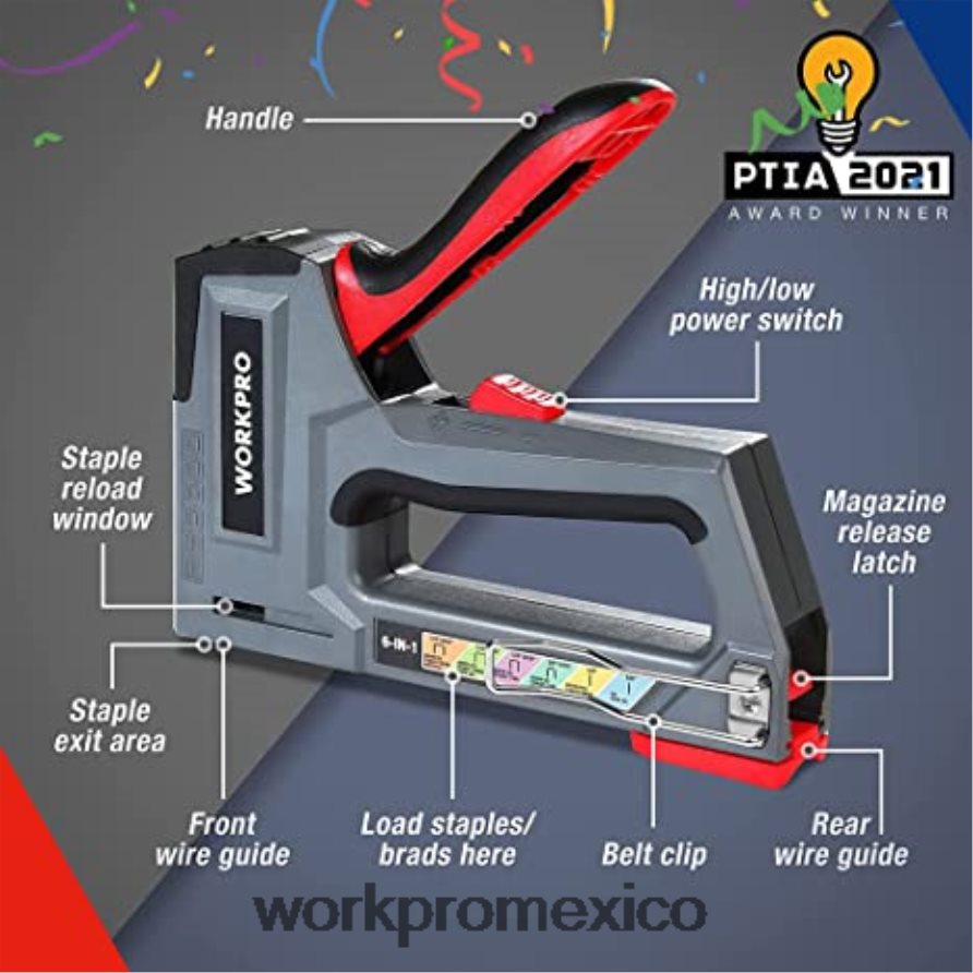 WORKPRO Juego de taladro inalámbrico de 12v, pistola grapadora 6 en 1, juego de destornilladores magnéticos de 8 piezas y pistola de pegamento termofusible inalámbrica rosa herramienta V82RH2313