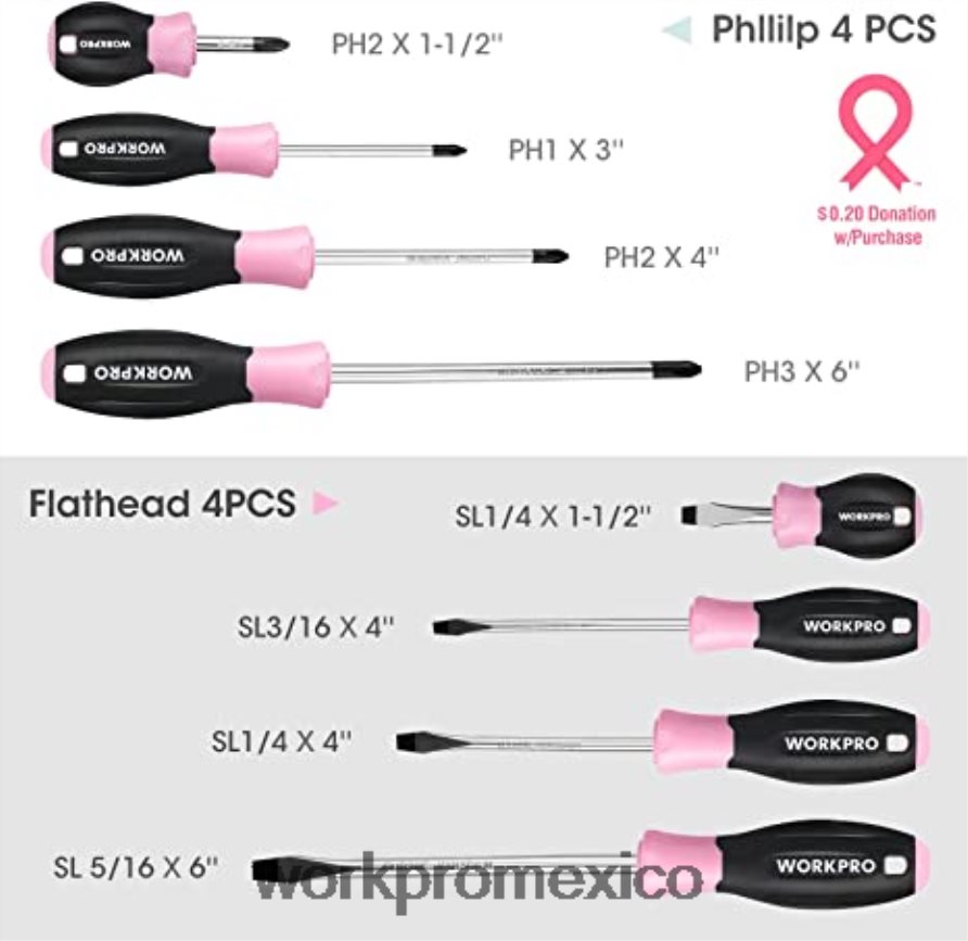 WORKPRO Juego de taladro inalámbrico de 12v, pistola grapadora 6 en 1, juego de destornilladores magnéticos de 8 piezas y pistola de pegamento termofusible inalámbrica rosa herramienta V82RH2313